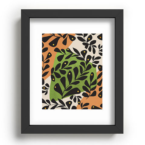 Viviana Gonzalez Modern botanical composition 2 Recessed Framing Rectangle