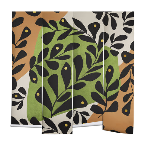 Viviana Gonzalez Modern botanical composition 2 Wall Mural