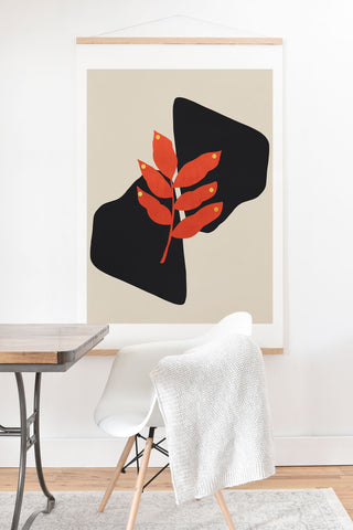 Viviana Gonzalez Modern botanical composition 3 Art Print And Hanger