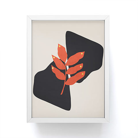 Viviana Gonzalez Modern botanical composition 3 Framed Mini Art Print