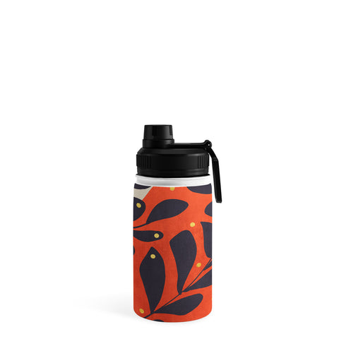 Viviana Gonzalez Modern botanical composition 4 Water Bottle