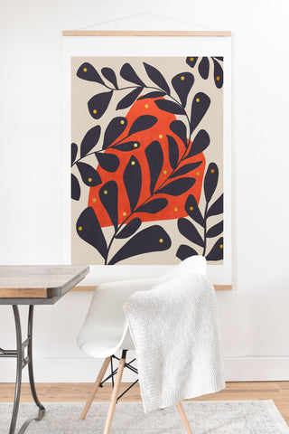 Viviana Gonzalez Modern botanical composition 4 Art Print And Hanger
