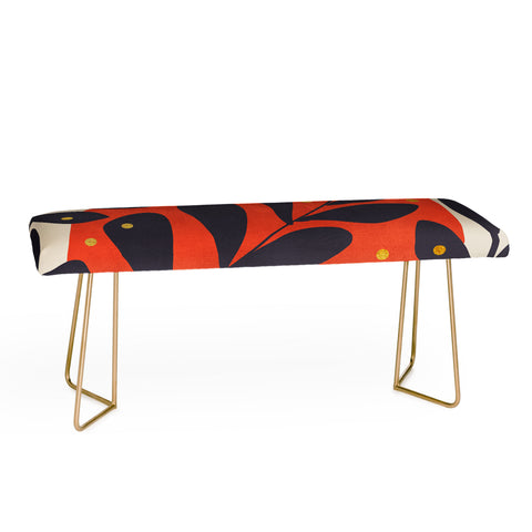 Viviana Gonzalez Modern botanical composition 4 Bench