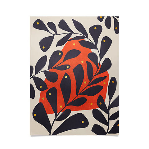 Viviana Gonzalez Modern botanical composition 4 Poster