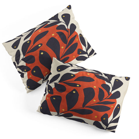 Viviana Gonzalez Modern botanical composition 4 Pillow Shams