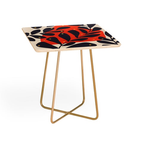 Viviana Gonzalez Modern botanical composition 4 Side Table