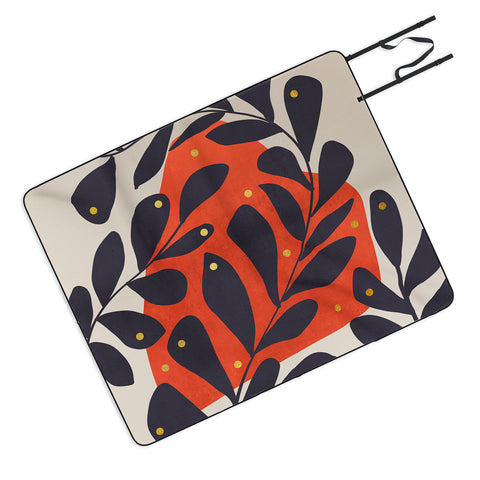 Viviana Gonzalez Modern botanical composition 4 Picnic Blanket