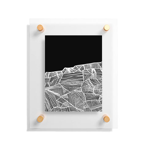 Viviana Gonzalez Modern improvisation 01 Floating Acrylic Print