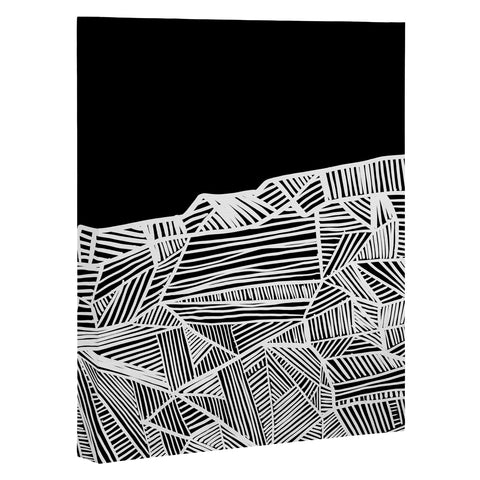 Viviana Gonzalez Modern improvisation 01 Art Canvas