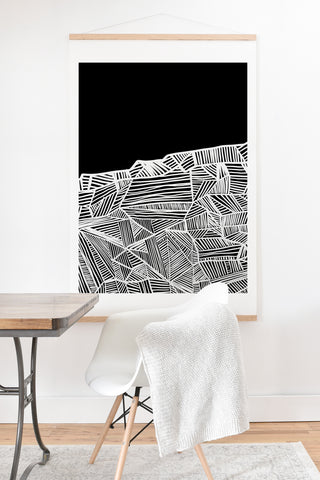 Viviana Gonzalez Modern improvisation 01 Art Print And Hanger