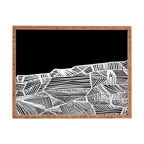 Viviana Gonzalez Modern improvisation 01 Rectangular Tray