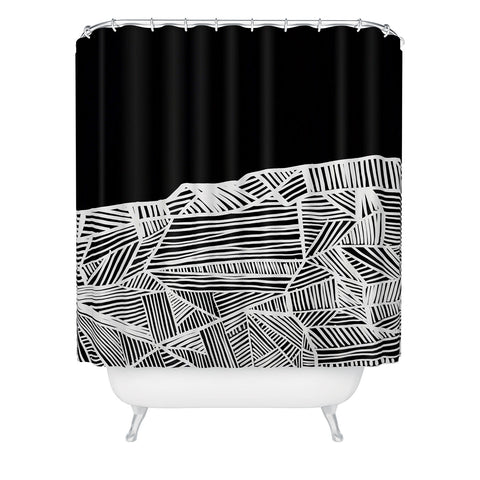 Viviana Gonzalez Modern improvisation 01 Shower Curtain