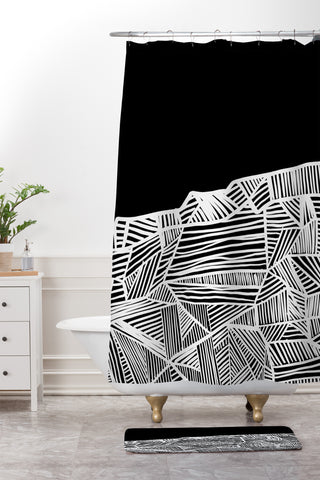 Viviana Gonzalez Modern improvisation 01 Shower Curtain And Mat