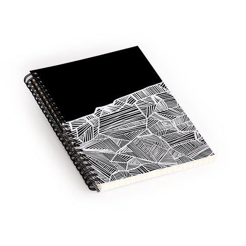Viviana Gonzalez Modern improvisation 01 Spiral Notebook