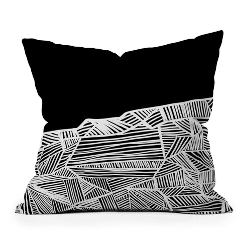 Viviana Gonzalez Modern improvisation 01 Throw Pillow