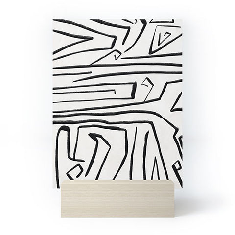 Viviana Gonzalez Modern improvisation 02 Mini Art Print