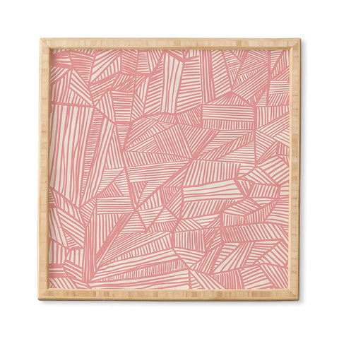 Viviana Gonzalez Modern improvisation 03 Framed Wall Art