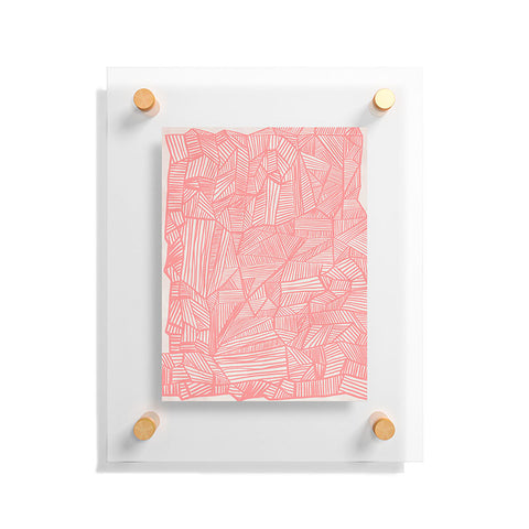 Viviana Gonzalez Modern improvisation 03 Floating Acrylic Print