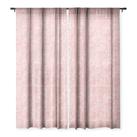 Viviana Gonzalez Modern improvisation 03 Sheer Window Curtain