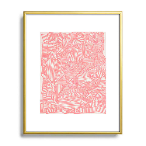Viviana Gonzalez Modern improvisation 03 Metal Framed Art Print