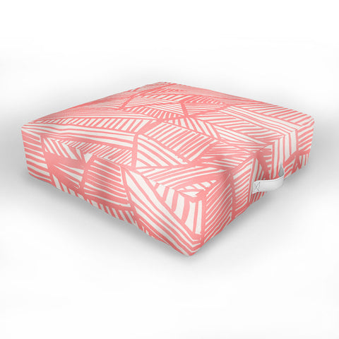 Viviana Gonzalez Modern improvisation 03 Outdoor Floor Cushion