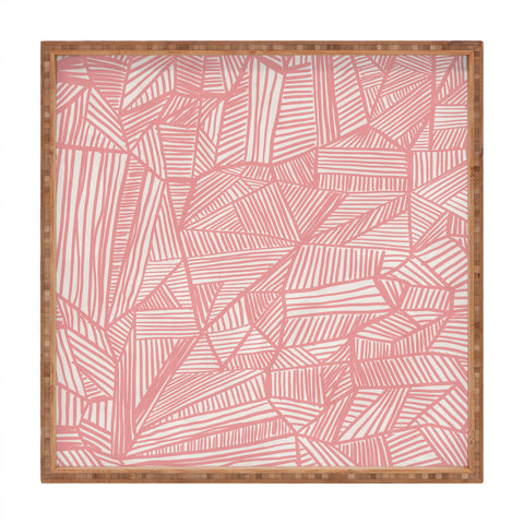 Viviana Gonzalez Modern improvisation 03 Square Tray