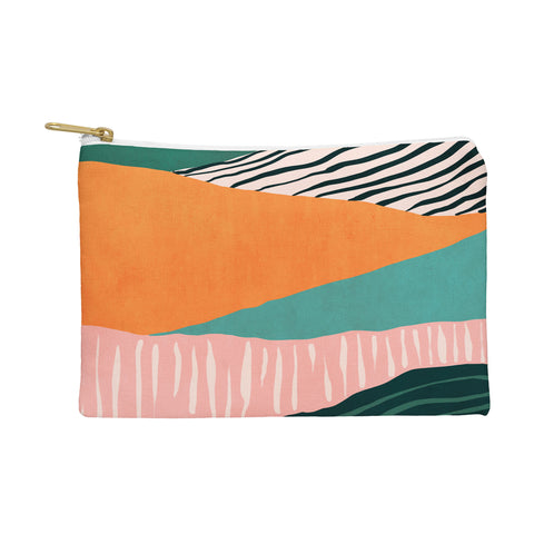 Viviana Gonzalez Modern irregular Stripes 02 Pouch