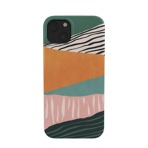 Viviana Gonzalez Modern irregular Stripes 02 Phone Case
