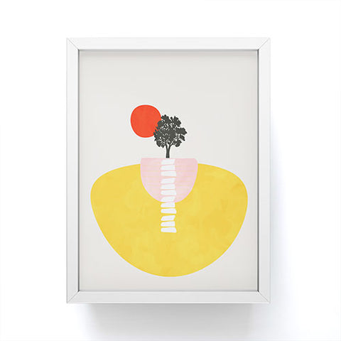 Viviana Gonzalez Modern shapes 5 Framed Mini Art Print