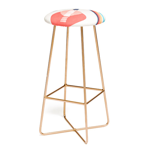 Viviana Gonzalez Modern shapes 6 Bar Stool