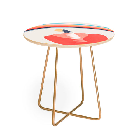 Viviana Gonzalez Modern shapes 6 Round Side Table