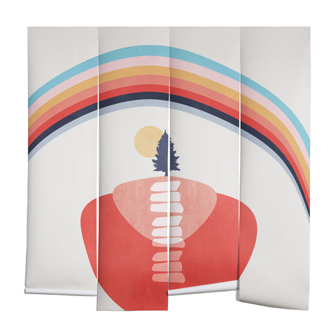 Viviana Gonzalez Modern shapes 6 Wall Mural