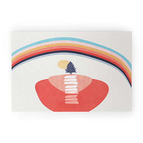 Viviana Gonzalez Modern shapes 6 Welcome Mat