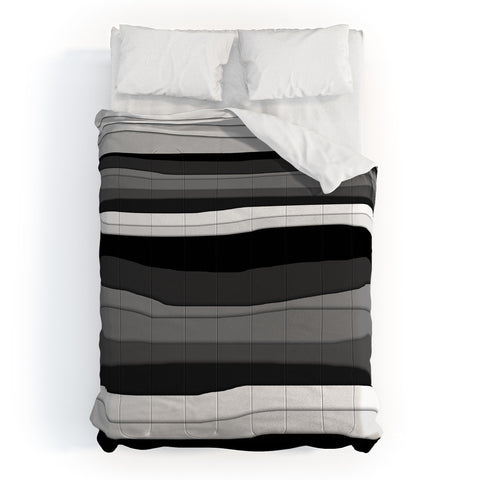 Viviana Gonzalez Monochrome vibes 01 Comforter
