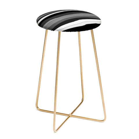 Viviana Gonzalez Monochrome vibes 01 Counter Stool