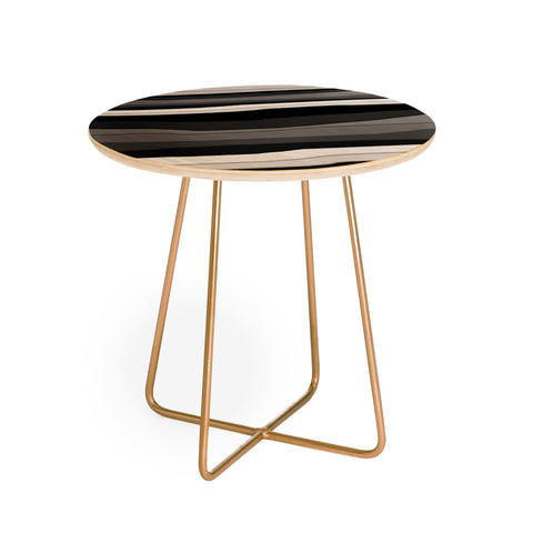 Viviana Gonzalez Monochrome vibes 01 Round Side Table