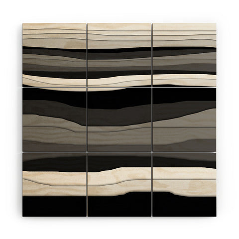 Viviana Gonzalez Monochrome vibes 01 Wood Wall Mural