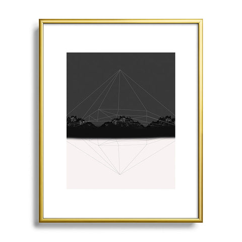 Viviana Gonzalez Monochrome vibes 03 Metal Framed Art Print