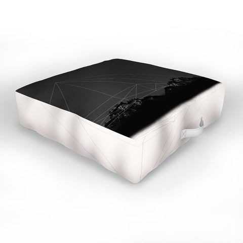 Viviana Gonzalez Monochrome vibes 03 Outdoor Floor Cushion