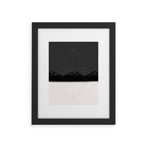 Viviana Gonzalez Monochrome vibes 03 Framed Art Print