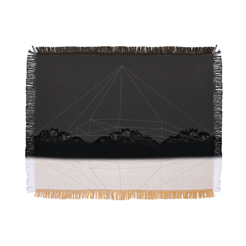 Viviana Gonzalez Monochrome vibes 03 Throw Blanket