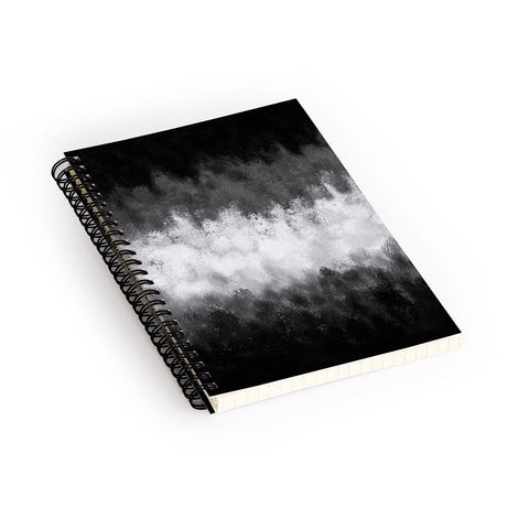 Viviana Gonzalez Monochrome vibes 04 Spiral Notebook