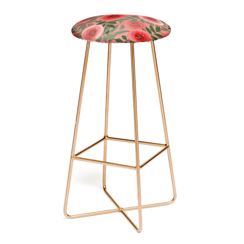 Viviana Gonzalez Moody Blooms 02 Bar Stool