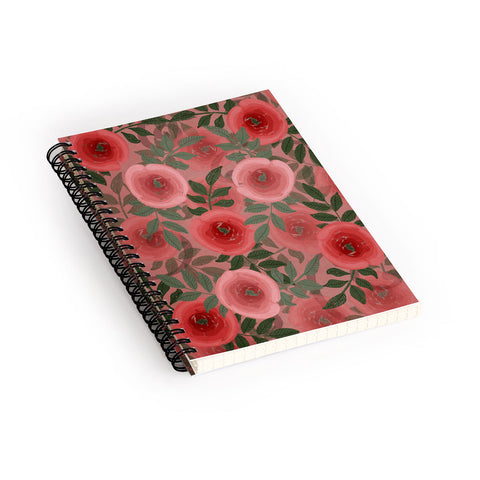 Viviana Gonzalez Moody Blooms 02 Spiral Notebook