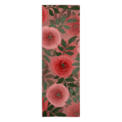 Viviana Gonzalez Moody Blooms 02 Yoga Towel