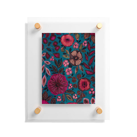 Viviana Gonzalez Moody Blooms 03 Floating Acrylic Print