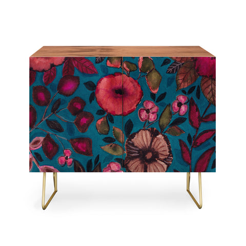 Viviana Gonzalez Moody Blooms 03 Credenza