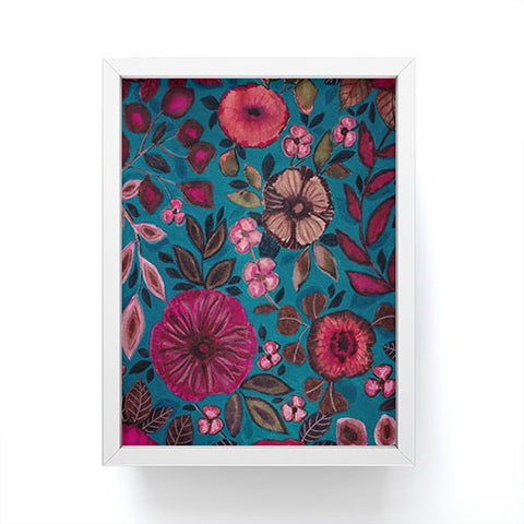 Viviana Gonzalez Moody Blooms 03 Framed Mini Art Print