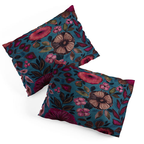 Viviana Gonzalez Moody Blooms 03 Pillow Shams