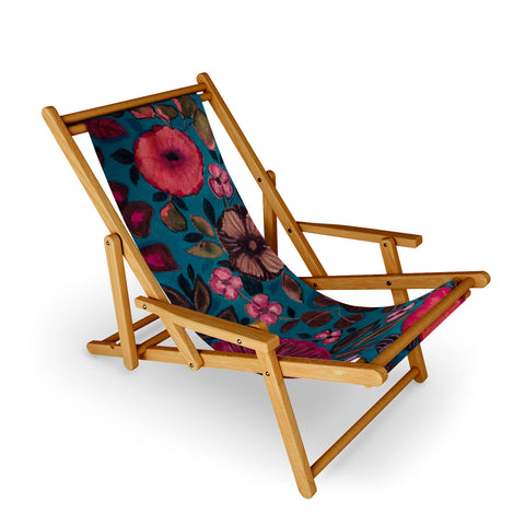Viviana Gonzalez Moody Blooms 03 Sling Chair